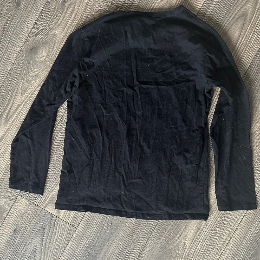 The Children's Place Black Gaming Symbols Long Sleeve Tee